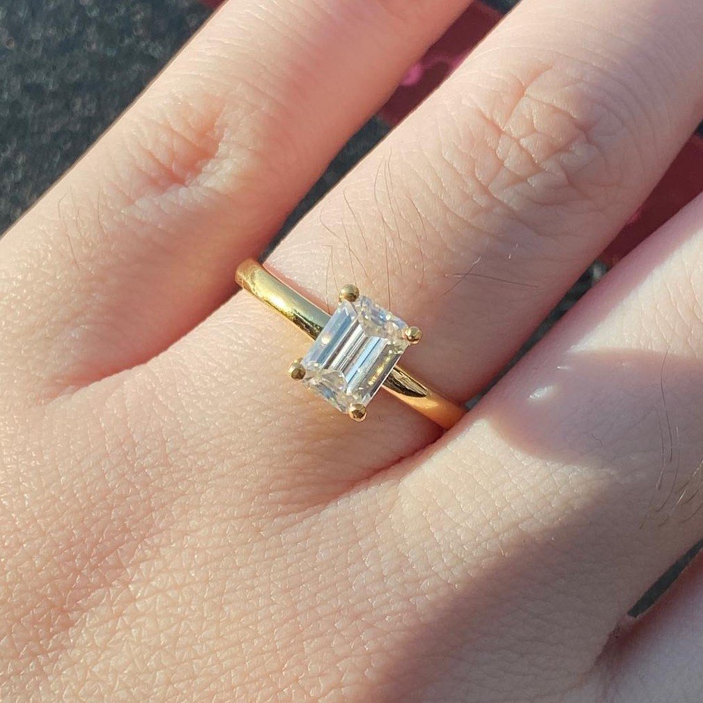 Emerald Cut Ring