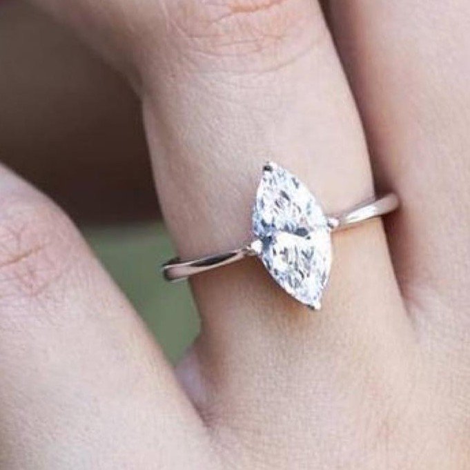 Marquis Cut Ring