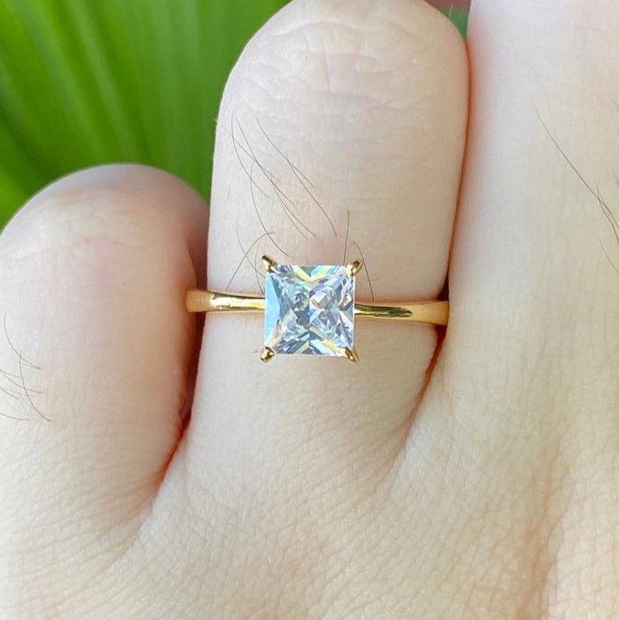 Princess Cut Ring